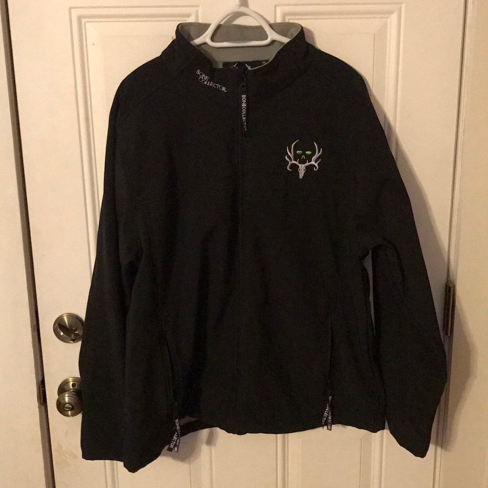 Black Bone Collector soft shell jacket